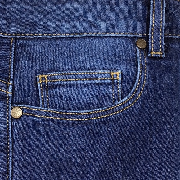 🐎 COLDWATER CREEK ‘Natural Fit’ Shape Me High Rise Stretch Front Zip - Picture 9 of 10